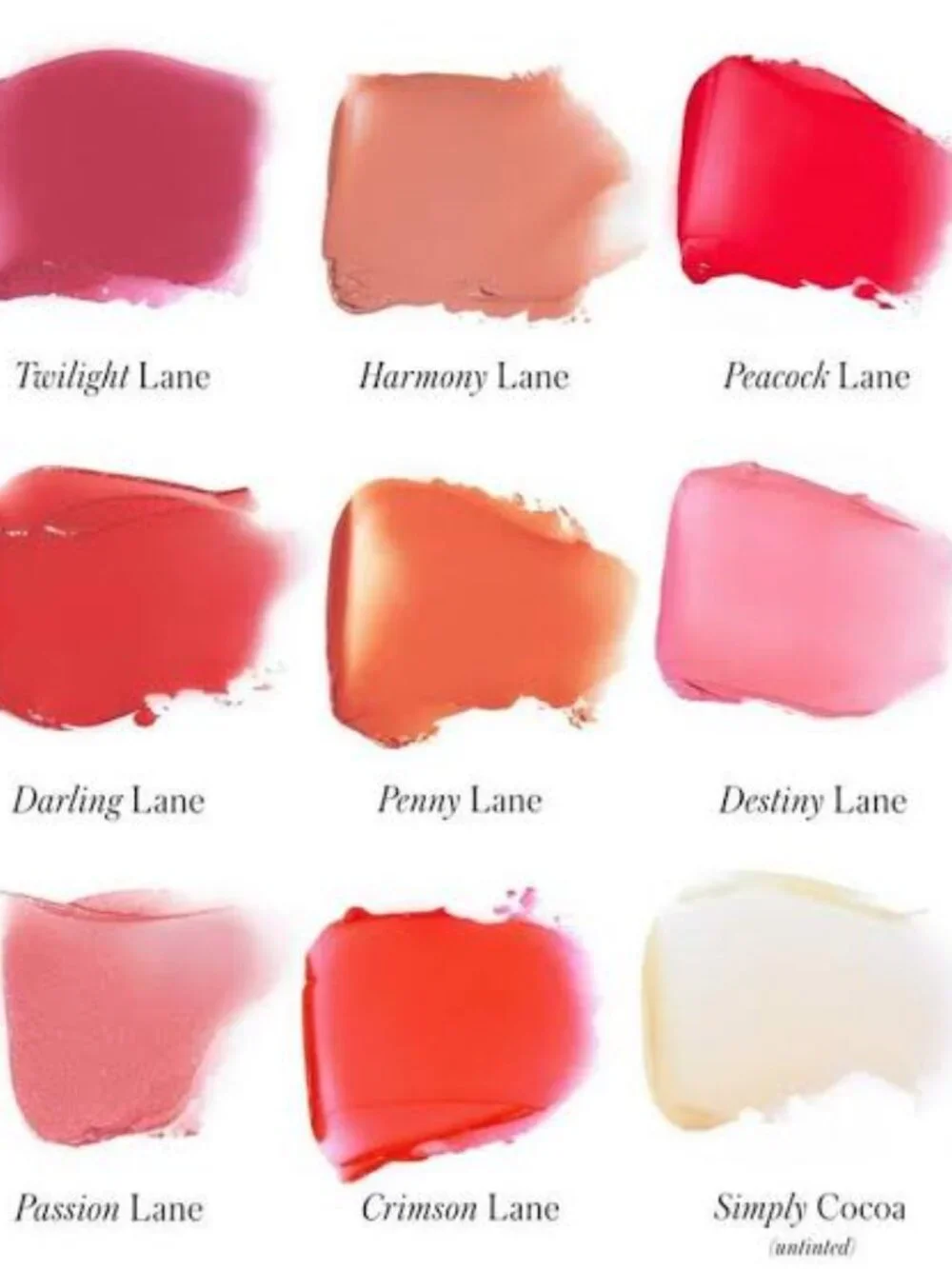 PEACOCK LANE Tinted Daily Lip Balm NEW UNUSED
